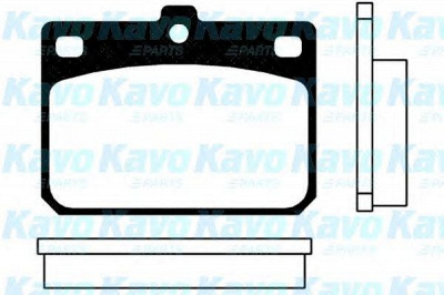 KAVO PARTS bp3000 -  Комплект тормозных колодок, дисковый тормоз